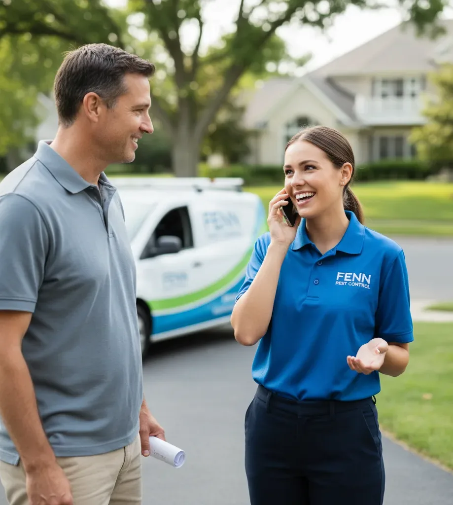 Fenn Pest Control customer support in Frenchtown